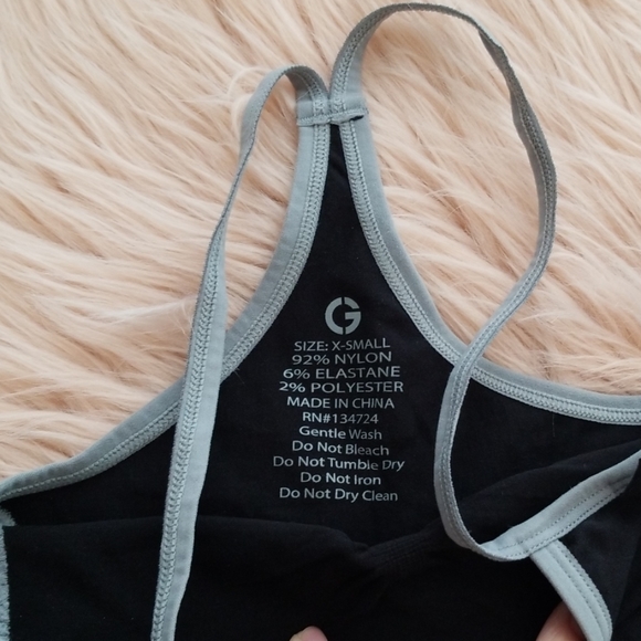 Cover Girl Long Line Racer Back Vest Size X-Small - Picture 5 of 7